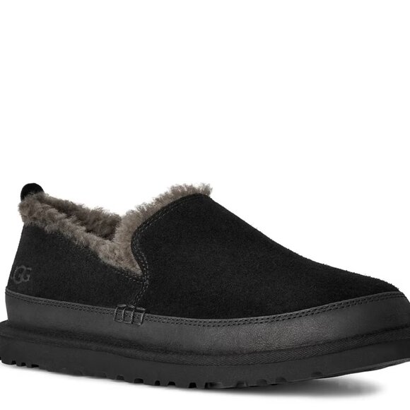 UGG Men\'s Leisure Nomad Slipper in Black Sz: 9 main image 6